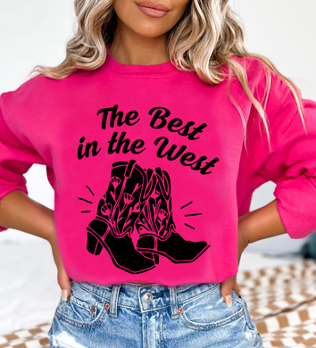 The Best In The West - Boots - Black Ink