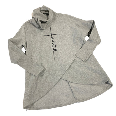 273 - Faith Grey Sweatshirt