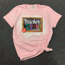 Load image into Gallery viewer, Teacher Strong w/ Chalkboard/Rainbow