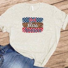 Load image into Gallery viewer, God Bless America w/ Stars &amp; Leopard - 15 Style Options