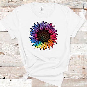 Tie Dye Sunflower - Multi Color