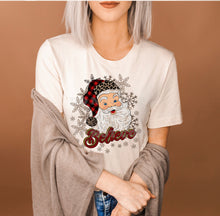 Load image into Gallery viewer, Believe w/ Santa &amp; Snowflakes