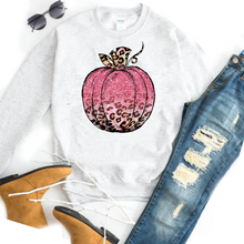 Load image into Gallery viewer, Pink Glitter Pumpkin - No Words