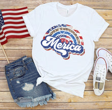 Load image into Gallery viewer, Merica Rainbow w/ Leopard &amp; Red/White/Blue
