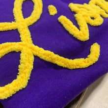 Load image into Gallery viewer, Lions - Chenille Yarn Embroidery