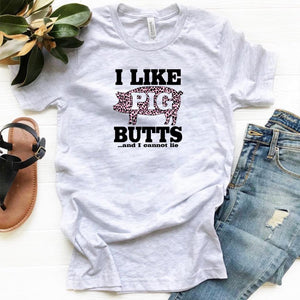 I Like Pig Butts And I Cannot Lie w/ Pink Leopard Pig