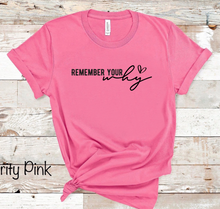 Load image into Gallery viewer, Remember Your Why - Black Ink