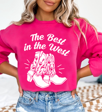 Load image into Gallery viewer, The Best In The West - Boots - White Ink