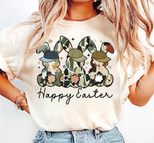 Load image into Gallery viewer, Happy Easter w/ Camo Bunny&#39;s - Unisex Fit Apparel