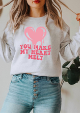 Load image into Gallery viewer, You Make My Heart Melt - Design 2 - Valentines