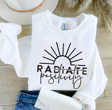 Load image into Gallery viewer, Radiate Positivity - Black Ink