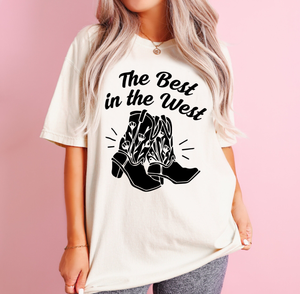 The Best In The West - Boots - Black Ink