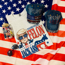 Load image into Gallery viewer, Trump - Glass w/ Bamboo Lid &amp; Stainless Steel Straw