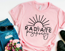 Load image into Gallery viewer, Radiate Positivity - Black Ink