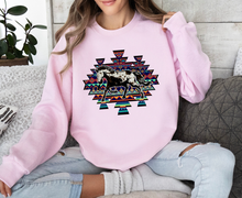 Load image into Gallery viewer, Wild Horse w/ Aztec Pattern