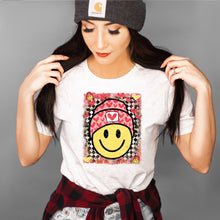 Load image into Gallery viewer, Smiley Face w/ Multi Pattern Background