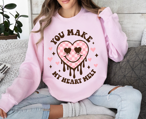 You Make My Heart Melt - Design 1 - Valentines