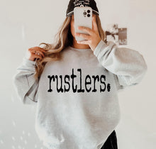 Load image into Gallery viewer, rustlers. typewriter style - Unisex Apparel