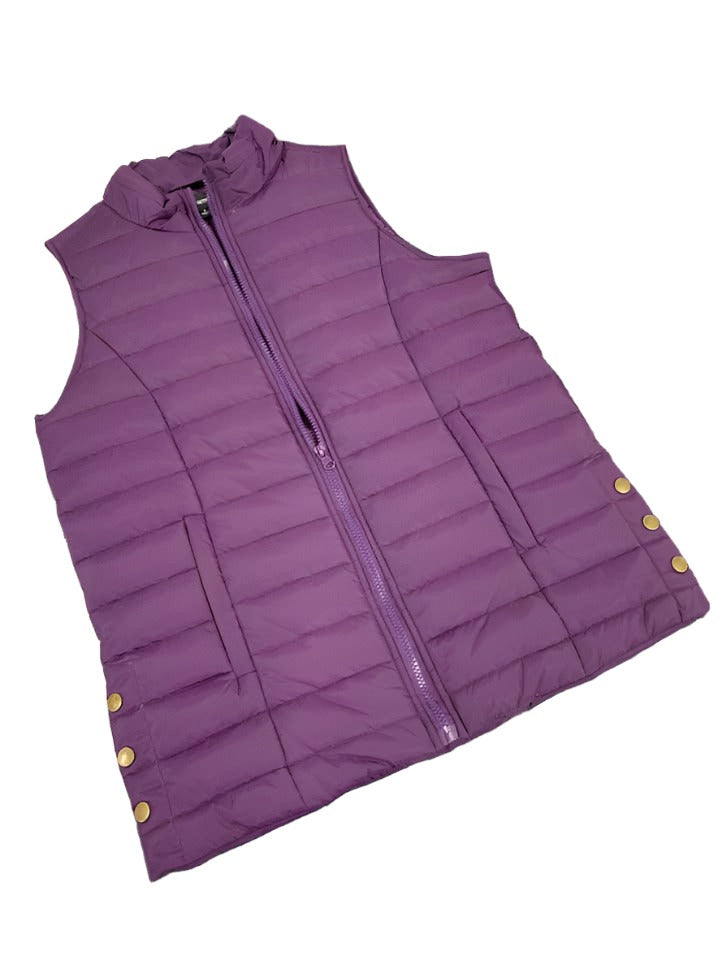 261 - Purple Puff Vest