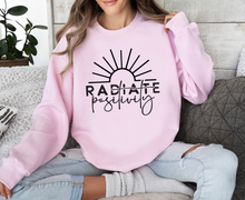 Load image into Gallery viewer, Radiate Positivity - Black Ink