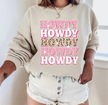 Load image into Gallery viewer, Howdy - Repeat - Pink &amp; Leopard - Design 1