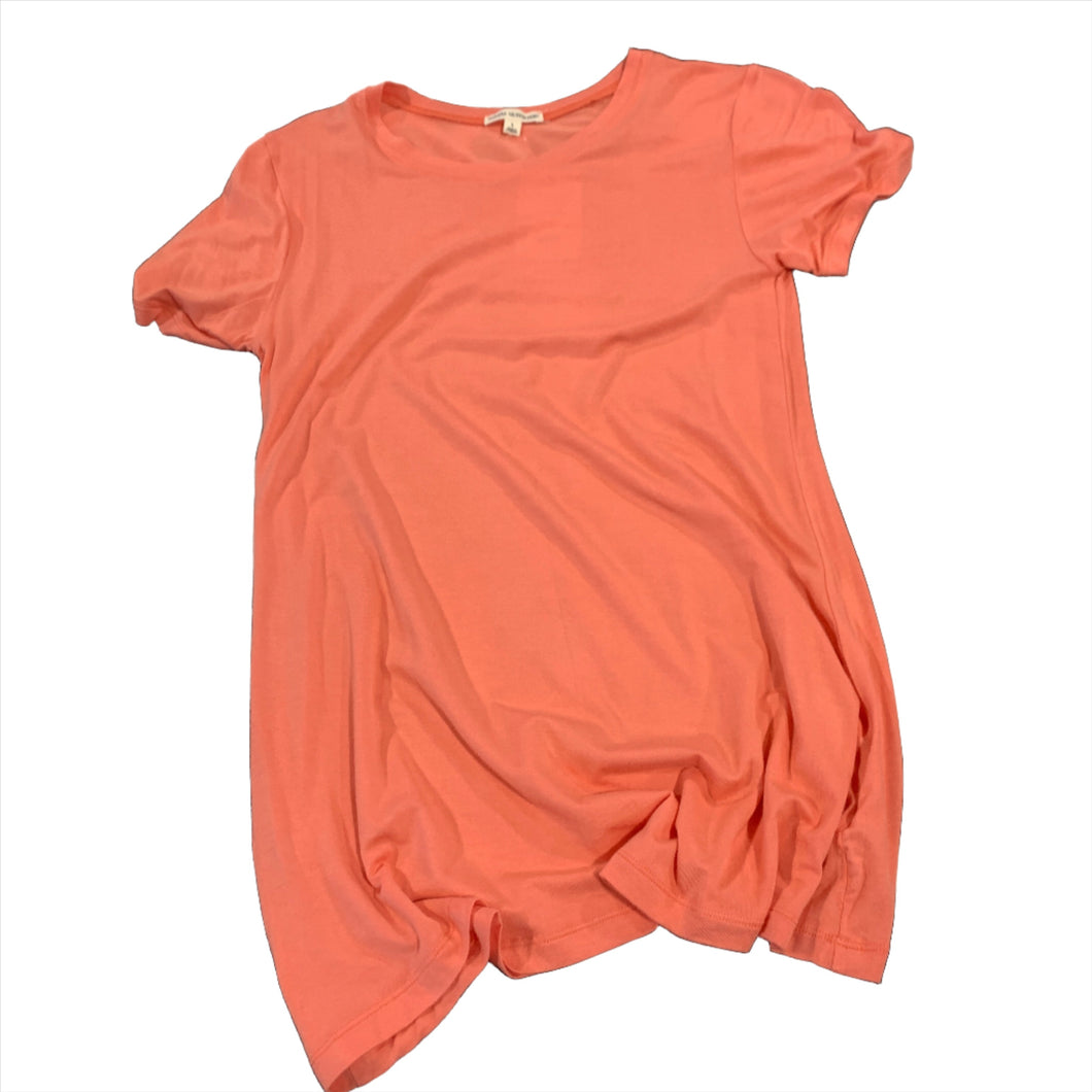 247 - Deep Coral Short Sleeve Top