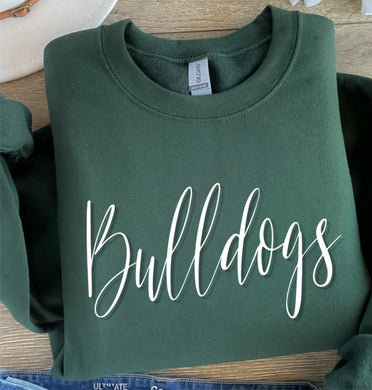 Bulldogs - Design 1 - Puff Print