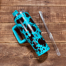 Load image into Gallery viewer, Tumbler w/ Lid &amp; Straw - Tie Dye