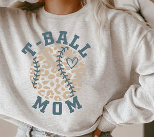 T-Ball Mom w/ Leopard