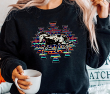 Load image into Gallery viewer, Wild Horse w/ Aztec Pattern