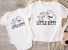 Load image into Gallery viewer, Its alright to be Little Bitty - Unisex Fit Apparel Youth Mens Womens