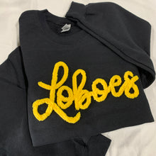 Load image into Gallery viewer, Loboes - Chenille Yarn Embroidery