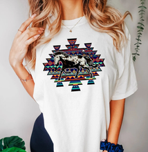 Load image into Gallery viewer, Wild Horse w/ Aztec Pattern