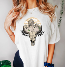 Load image into Gallery viewer, Roam Free - Cow Skull