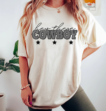 Load image into Gallery viewer, Hey There Cowboy - Design 1 - Black Ink