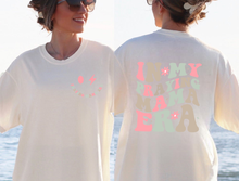 Load image into Gallery viewer, Praying Mama Era Smile - Multi Color (On Left Chest) In My Praying Mama Era - Multi Color (On Back)