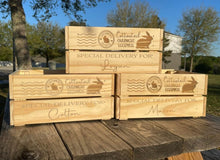 Load image into Gallery viewer, Wooden Crate