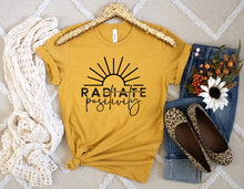 Load image into Gallery viewer, Radiate Positivity - Black Ink