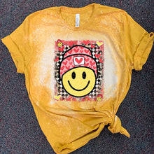 Load image into Gallery viewer, Smiley Face w/ Multi Pattern Background