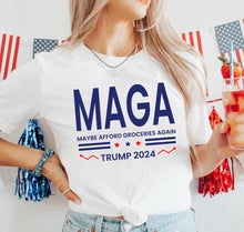 Load image into Gallery viewer, Trump - Maybe Afford Groceries Again Maganomics - MAGA (Design 2)