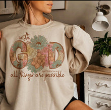 Load image into Gallery viewer, With God All Things - Easter