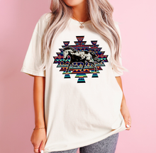 Load image into Gallery viewer, Wild Horse w/ Aztec Pattern