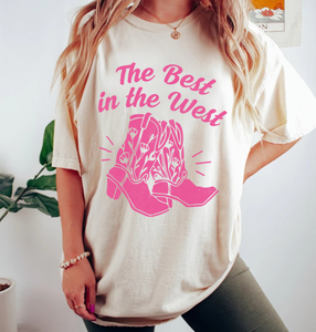 The Best In The West - Boots - Pink Ink