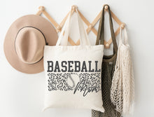 Load image into Gallery viewer, Baseball Mom w/ Leopard - Black Ink
