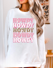 Load image into Gallery viewer, Howdy - Repeat - Pink &amp; Leopard - Design 1