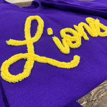 Load image into Gallery viewer, Lions - Chenille Yarn Embroidery