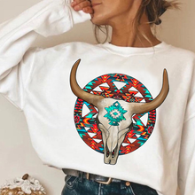 Load image into Gallery viewer, Cow Skull w/ Western Background