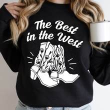 Load image into Gallery viewer, The Best In The West - Boots - White Ink