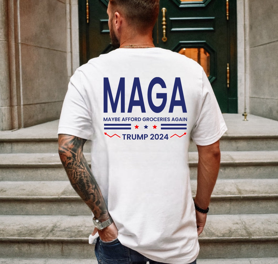 Trump - Maybe Afford Groceries Again Maganomics - MAGA (Design 2)