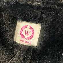 Load image into Gallery viewer, 293 - Black Faux Leather/Fur Vest - Size S